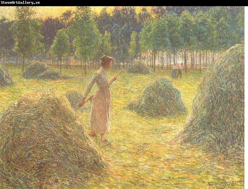 Emile Claus Hay stacks